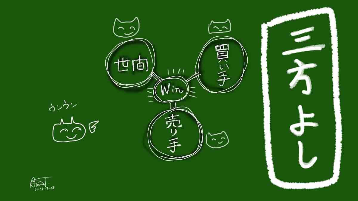 「三方良し」でないと