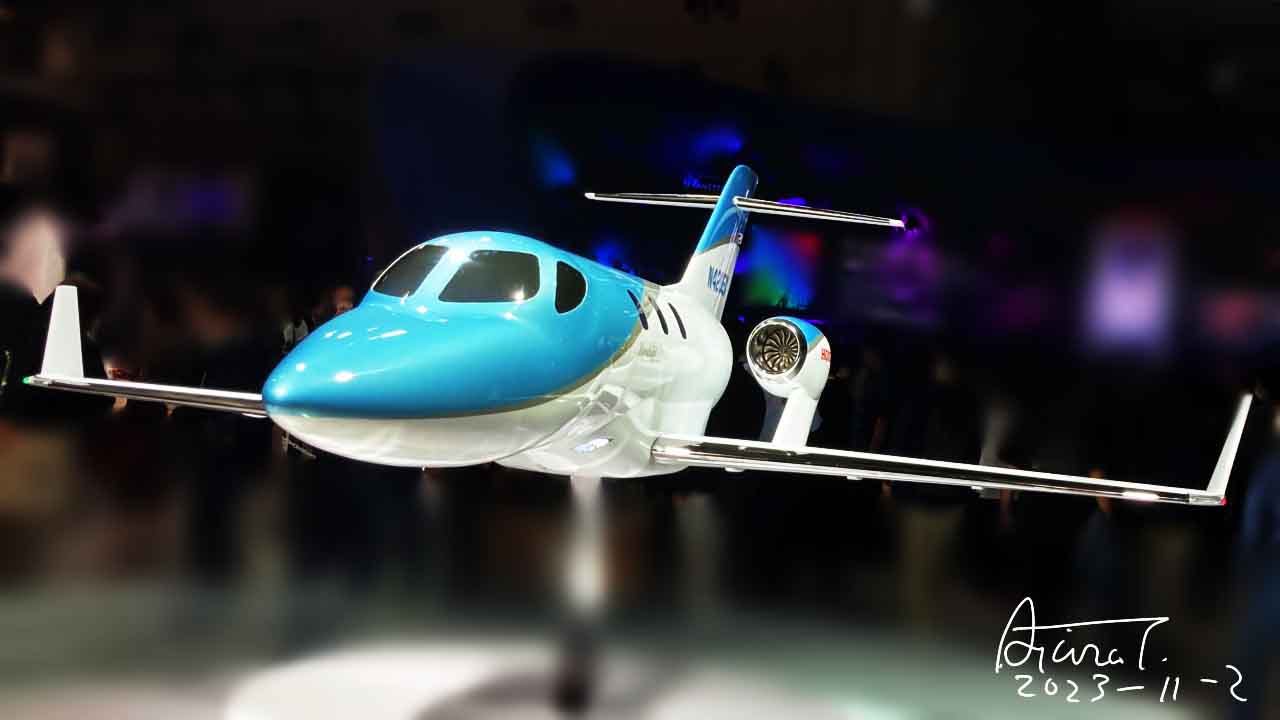 HondaJet　ホンダジェット　ジャパンモビリティショー2023