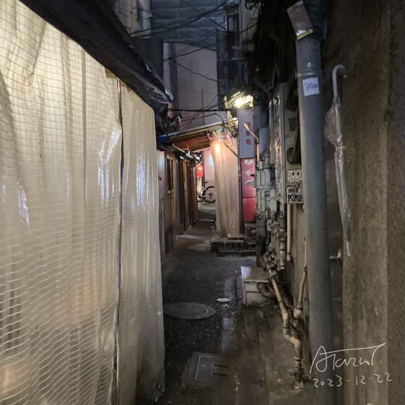 思い出の抜け道（新宿センター街）