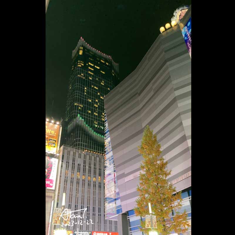 新宿イルミネーション2023-12-22